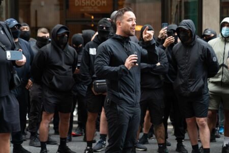 Masked vigilantes are raiding neighborhoods in England because the government has become so spineless