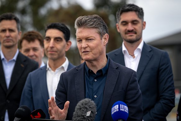 Premier Ben Carroll, pictured on Thursday, has announced the resignation of another high-profile public servant who rose to prominence under Dan Andrews and Jacinta Allan’s leadership. 