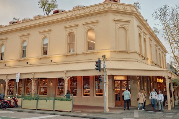 Delmonte moved into the iconic corner building formerly known as King & Godfree.