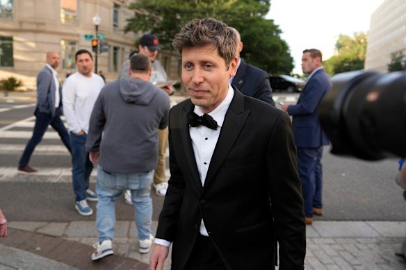 OpenAI chief Sam Altman in Washington last week for a dinner at the White House.