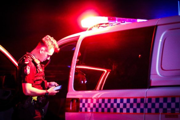 The man was hit on Stoneywood Street in Fernvale before 6pm.