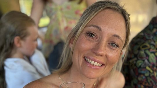 Mother-of-three Kris Burford was 30-years-old when she had a stroke, while teaching her grade one class in Mount Kilcoy.