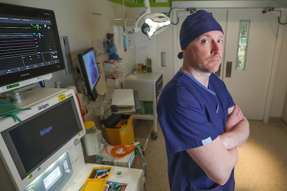 Associate Professor Daniel Wilks, deputy director of the Royal Children’s Hospital’s department of plastic and maxillofacial surgery, says children starting to crawl and walk are at highest risk.