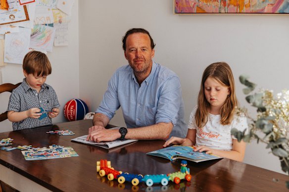 Sydney father Geoffrey Young says his family spent three weeks juggling babysitters, daycare, asking family members for help and shifting work commitments after his au pair’s visa was delayed without notice.