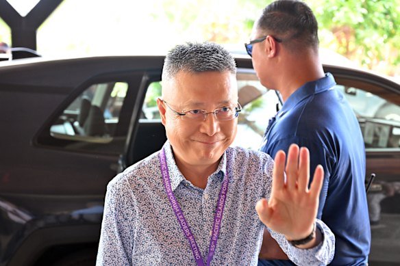 China’s special envoy for the Pacific Qian Bo made it clear how unhappy Beijing was that Taiwan was invited to the forum. 