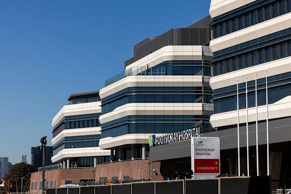 The new Footscray Hospital. 