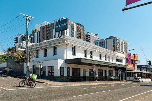 The Boundary Hotel.