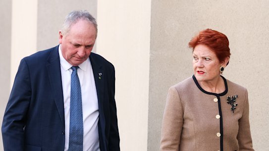 Barnaby Joyce and Pauline Hanson are making a populist argument on cost of living.