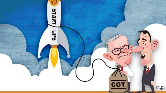 Young business leaders have argued the prime minister and treasurer are stifling innovation. 