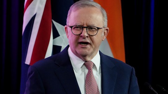 Prime Minister Anthony Albanese will announce world-first standards on artificial intelligence.