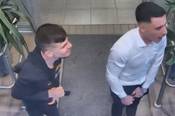 Two of the men police believe can assist with the investigation.