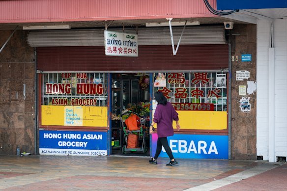 The Hong Hung Asian Grocery opened for the first time in almost two months on Friday. 