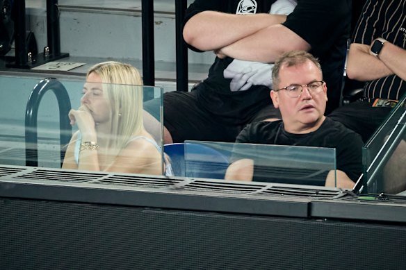 Ruslan Kogan, founder of Kogan.com, pictured at the Australian Open in January.