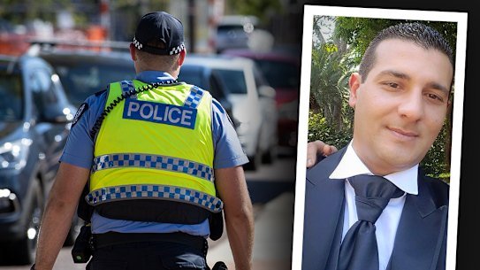 Perth exclusion zones CBD Scarborough Mandurah Hillarys Fremantle. Inset Giuseppe Raco