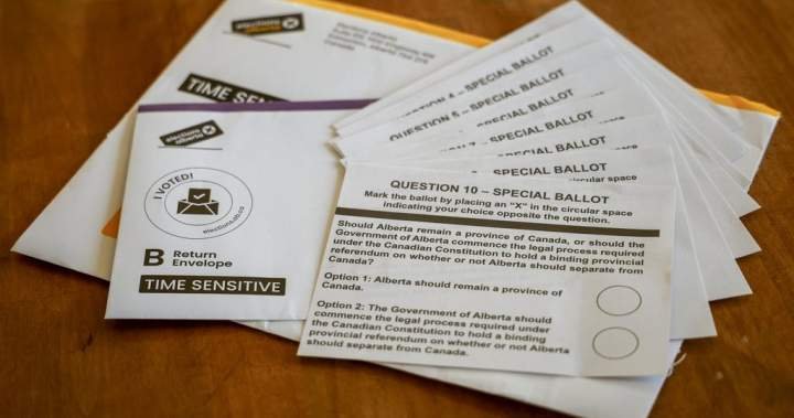 Albertans to vote on 10 questions in October referendum. Here’s what they ask Albertans to vote on 10 questions in October referendum. Here’s what they ask