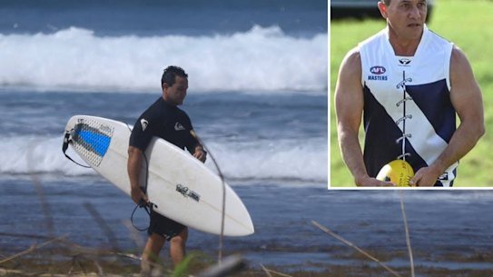Mel Ismail was attacked by a shark while surfing off the coast near Geraldton.