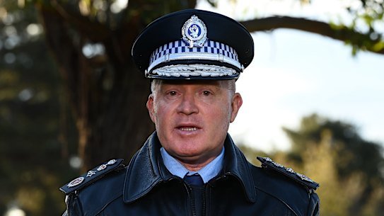 NSW Police Commissioner Mal Lanyon.