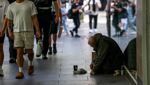 The total number of people sleeping rough is unknown as some do not seek help.