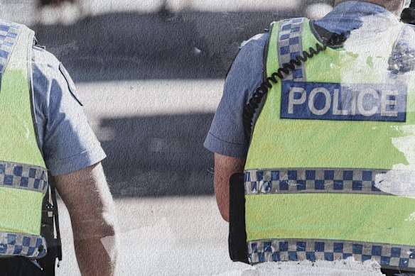 Hamilton Hill residents are on lockdown as police hunt for two men suspected to be involved in a shooting on Sunday morning.
