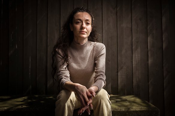 Anastasia Drapaniotis lives near land in Campbellfield that once housed the Ford factory and is set to become a $1 billion data centre.