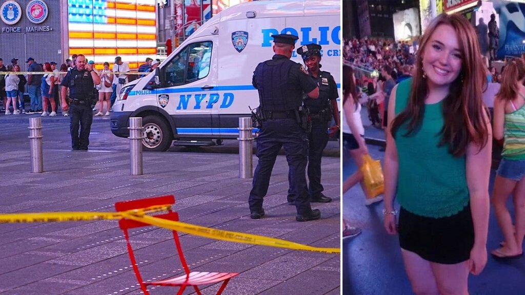 NJ mom fatally stabbed in Times Square during first week back at Bank of America after maternity leave NJ mom fatally stabbed in Times Square during first week back at Bank of America after maternity leave