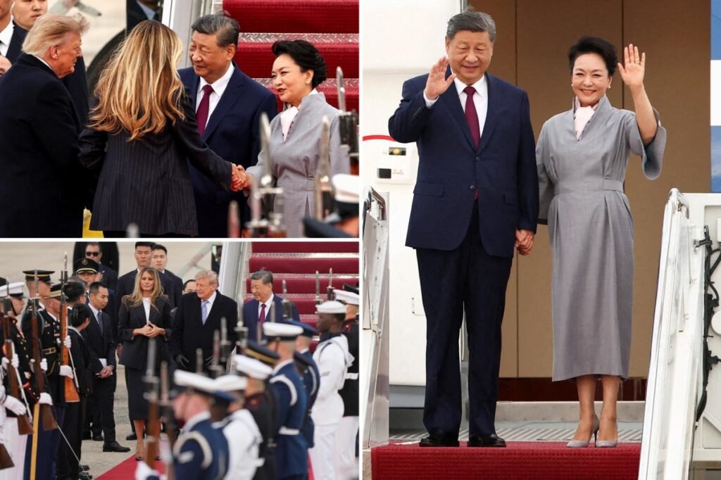 Trump greets China’s Xi at airport in historic move to kick off high-stakes DC visit Trump greets China’s Xi at airport in historic move to kick off high-stakes DC visit