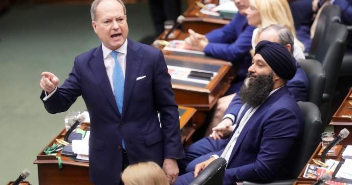 ‘The world we are in’: Ford government signals deficits will continue ‘The world we are in’: Ford government signals deficits will continue