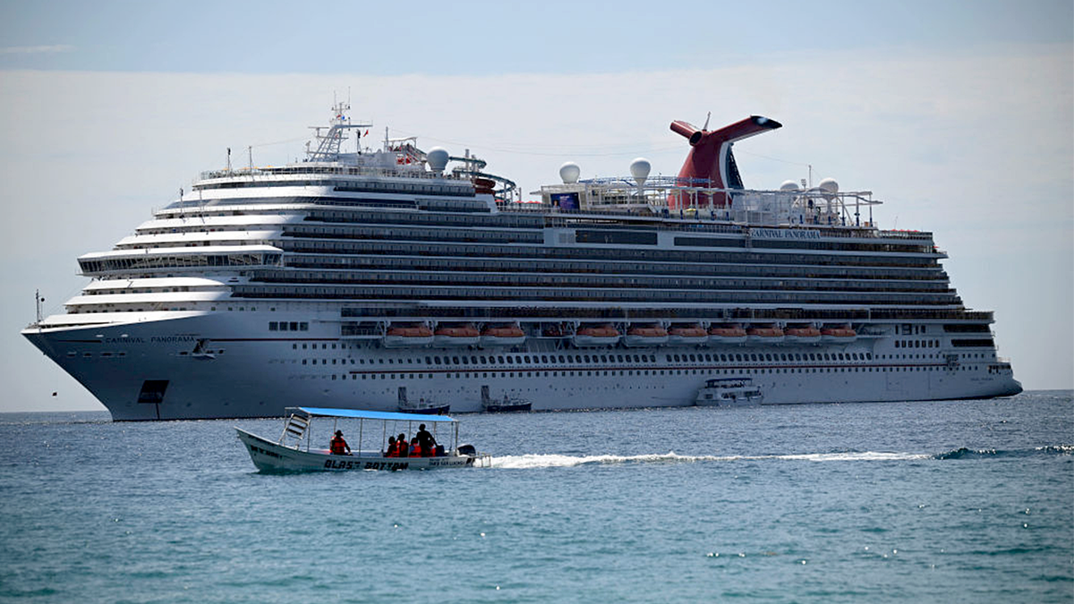 Carnival's Panorama cruise ship sails in Mexico