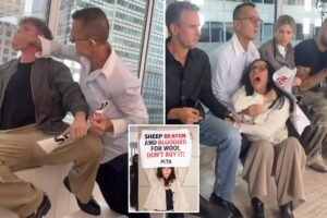 NYFW honcho tackles PETA protesters in wild caught-on-video scene in front of A-listers NYFW honcho tackles PETA protesters in wild caught-on-video scene in front of A-listers