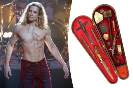 Vintage vampire hunting kit sparks bidding frenzy — includes bones and bloody stains