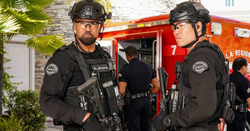 Shemar Moore Explains ‘S.W.A.T. Exiles’ Premiere’s Exits, Divorce and Surprise Death (Exclusive) Shemar Moore Explains ‘S.W.A.T. Exiles’ Premiere’s Exits, Divorce and Surprise Death (Exclusive)