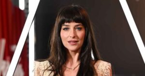 Dakota Johnson Shows Glimpse of Black Lingerie in Sheer Lace Dress at ‘Verity’ London Premiere Dakota Johnson Shows Glimpse of Black Lingerie in Sheer Lace Dress at ‘Verity’ London Premiere