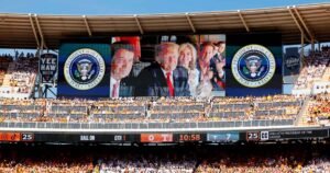 President Donald Trump Loudly Booed After Introduction at Tennessee vs. Texas Football Game