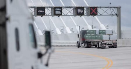 More than 270K crossings reported at Gordie Howe bridge in first full month
