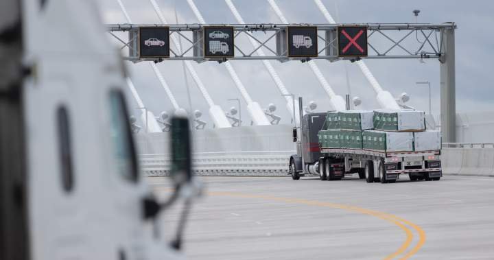 More than 270K crossings reported at Gordie Howe bridge in first full month More than 270K crossings reported at Gordie Howe bridge in first full month