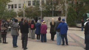 Saskatoon rally for the unhoused calls for action on forced displacement Saskatoon rally for the unhoused calls for action on forced displacement