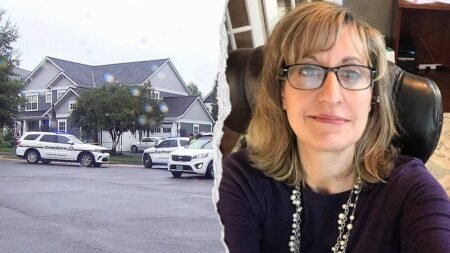 Husband charged with murder after realtor wife found shot dead inside home in wealthy Virginia county Husband charged with murder after realtor wife found shot dead inside home in wealthy Virginia county