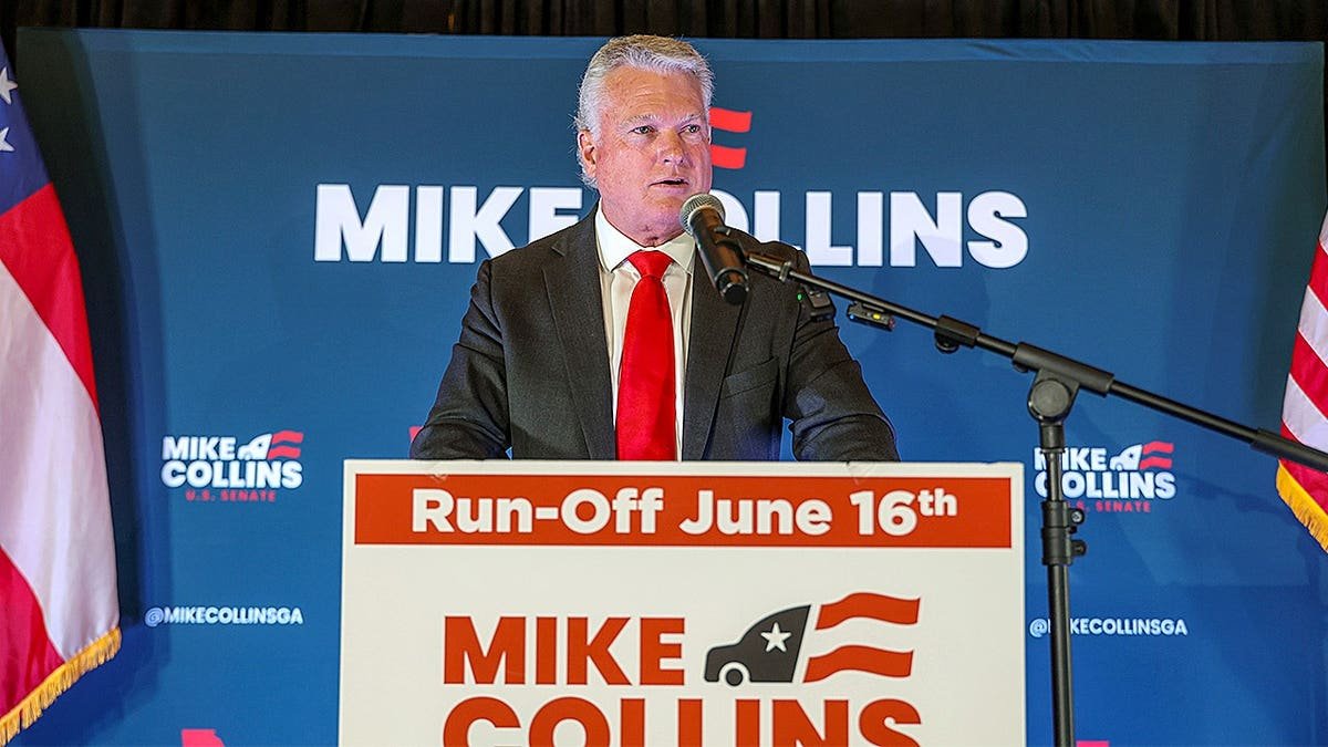 Republican U.S. Senate candidate Rep. Mike Collins of Georgia is running for the Senate