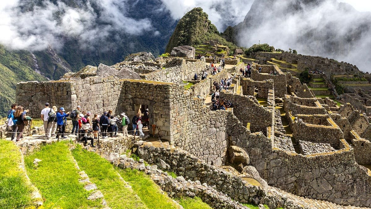 View of Machu Pichu site
