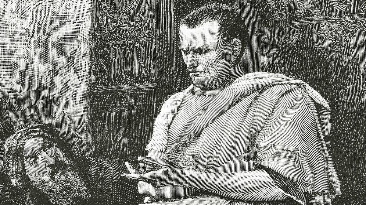 Illustration of Pontius Pilate
