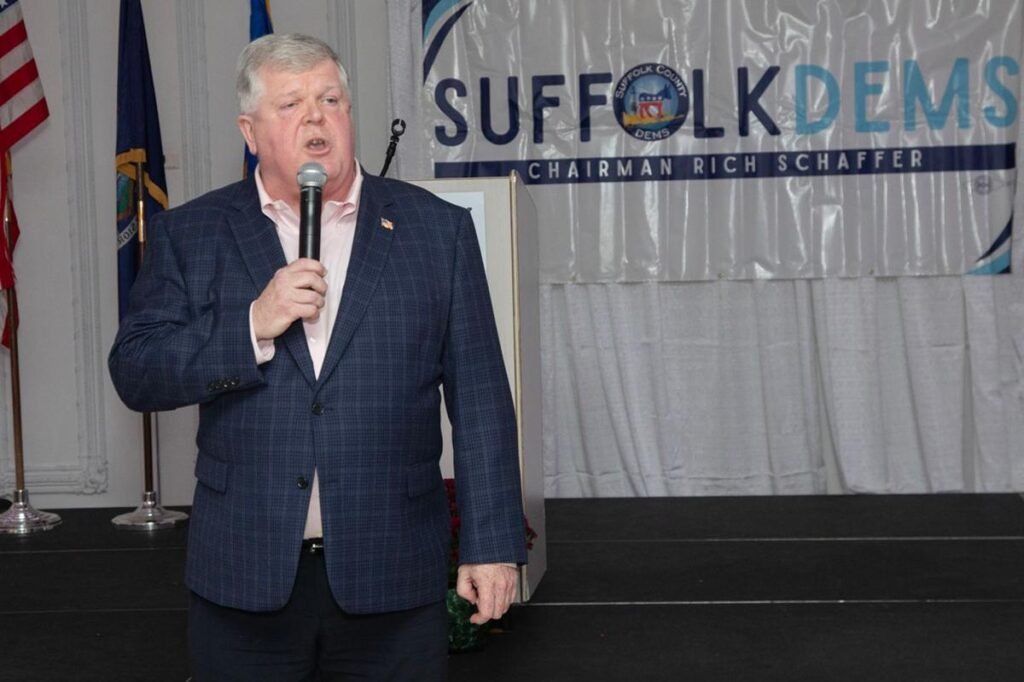 Long Island Dems re-elect party boss after accusations he tried to pay for votes Long Island Dems re-elect party boss after accusations he tried to pay for votes