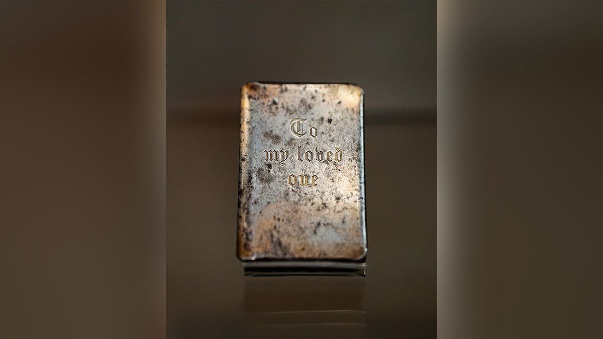 Heart Shield Bible from World War II era