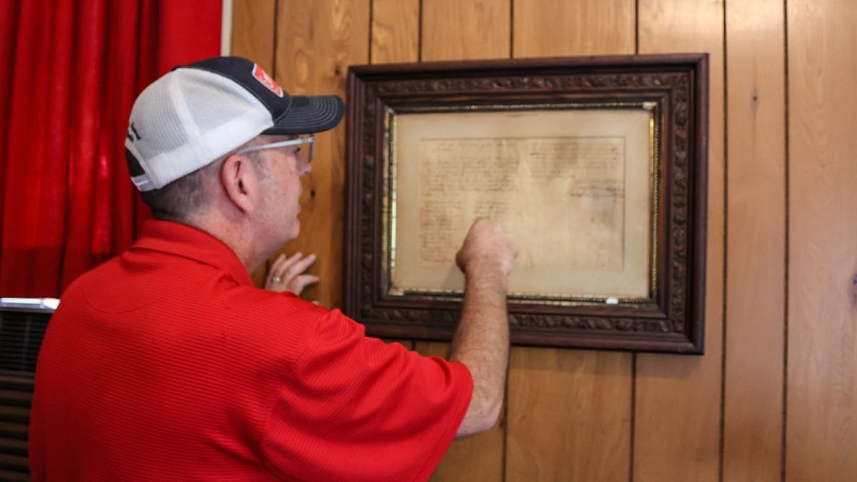 Empire Hook and Ladder Company No. 1 President David 