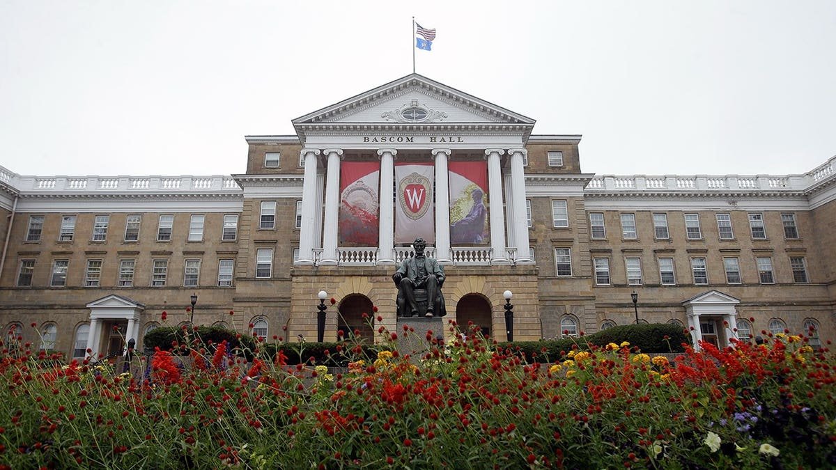 Bascom Hall on the campus of the University of Wisconsin