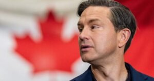 Poilievre says Canada will never be ’28th state’ of EU at Ontario rally