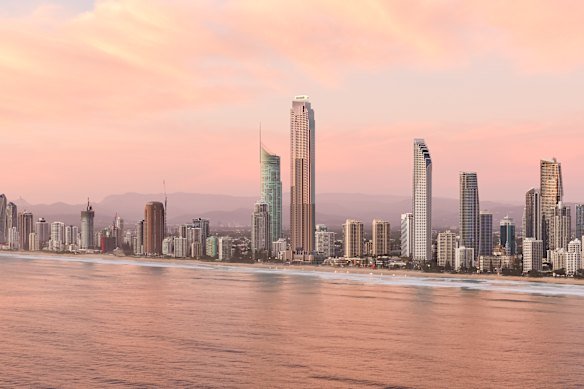 The Trump Tower would have been 91 storeys and built at 3 Trickett Street on the Gold Coast.