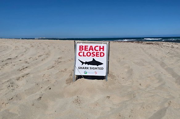 Glenfield Beach in Geraldton has been closed after a shark attack.
