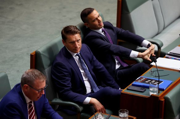 Hastie with a copy of the Sun Tzu classic The Art of War in the House of Representatives in February.