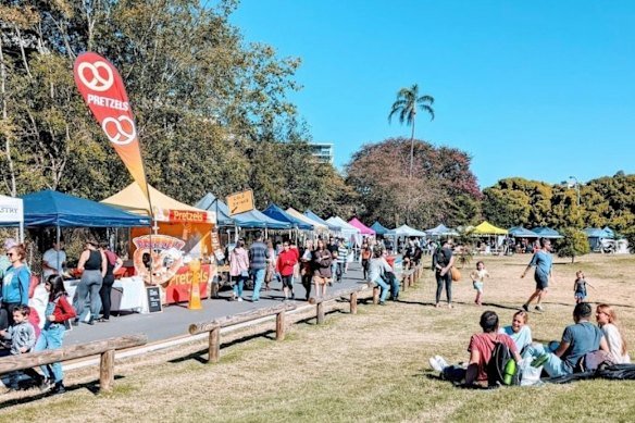West End Markets in Davies Park take place every Saturday.