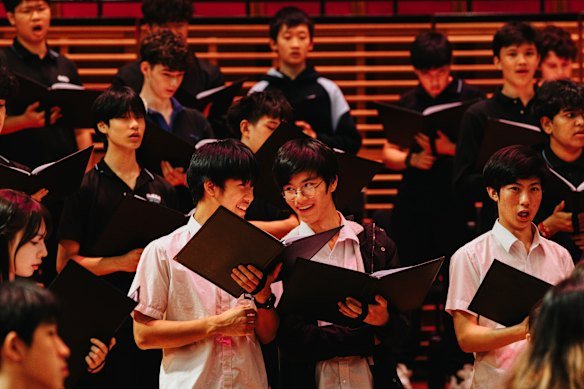The school offers an environment for students who are “mad, crazy about music” and “prepared to work really, really hard”.